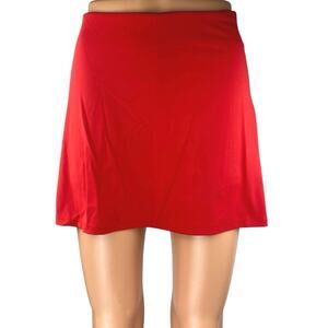 NEW Stradivarius High Waisted A Line Slit Pull On Tennis Golf Skirt Skort Size S